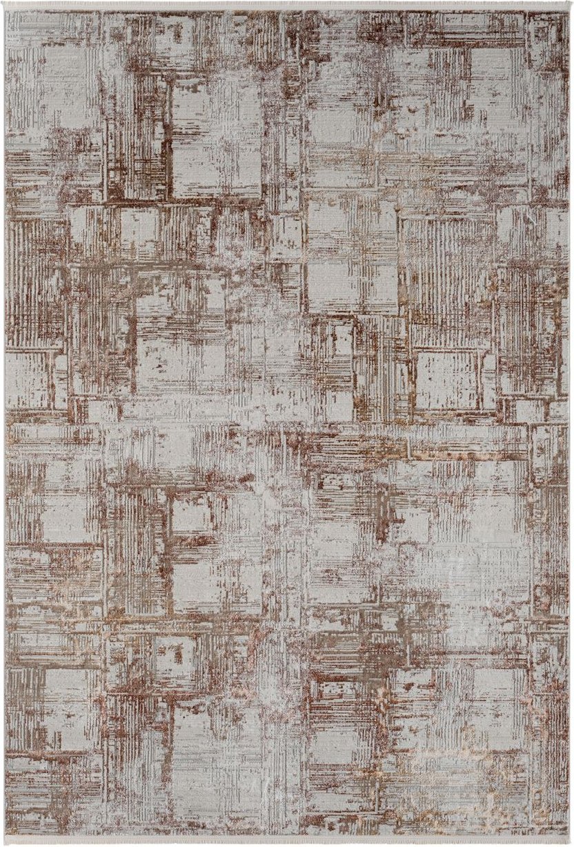 Thumbnail - Teppich Oceane, 140cm x 200cm, Farbe Rotbraun, rechteckig, Florhöhe 8mm