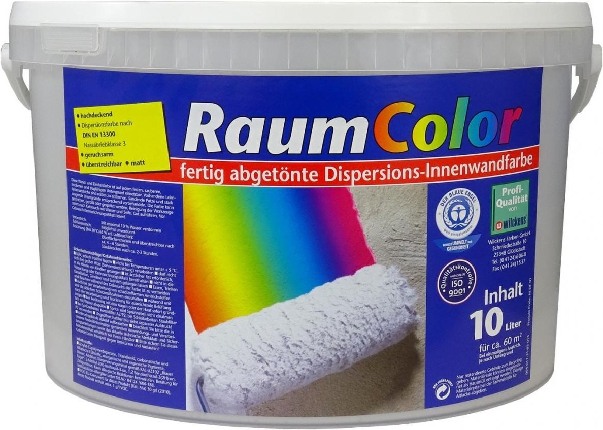 Wilckens Raumcolor Samtgrau 10l