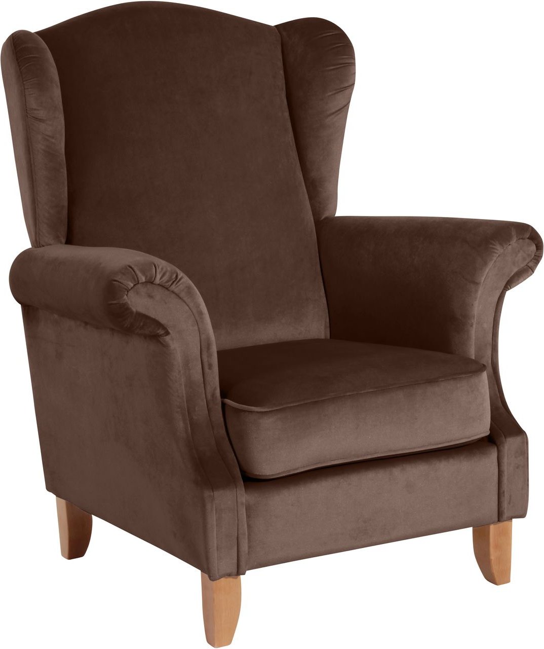 Verita Ohrenbackensessel braun