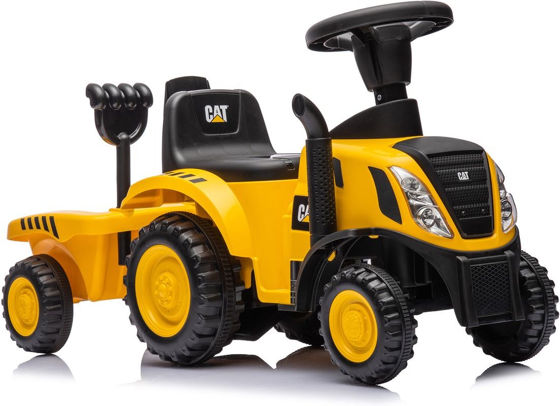 Thumbnail - Rutschauto Traktor mit Anhänger in gelb, Kinderauto ab 1 Jahr