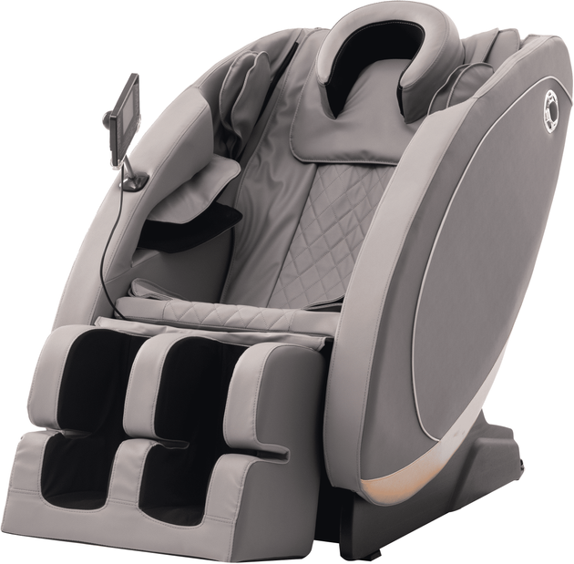 Premium Massagesessel mit innovativen Funktionen - Hellgrau