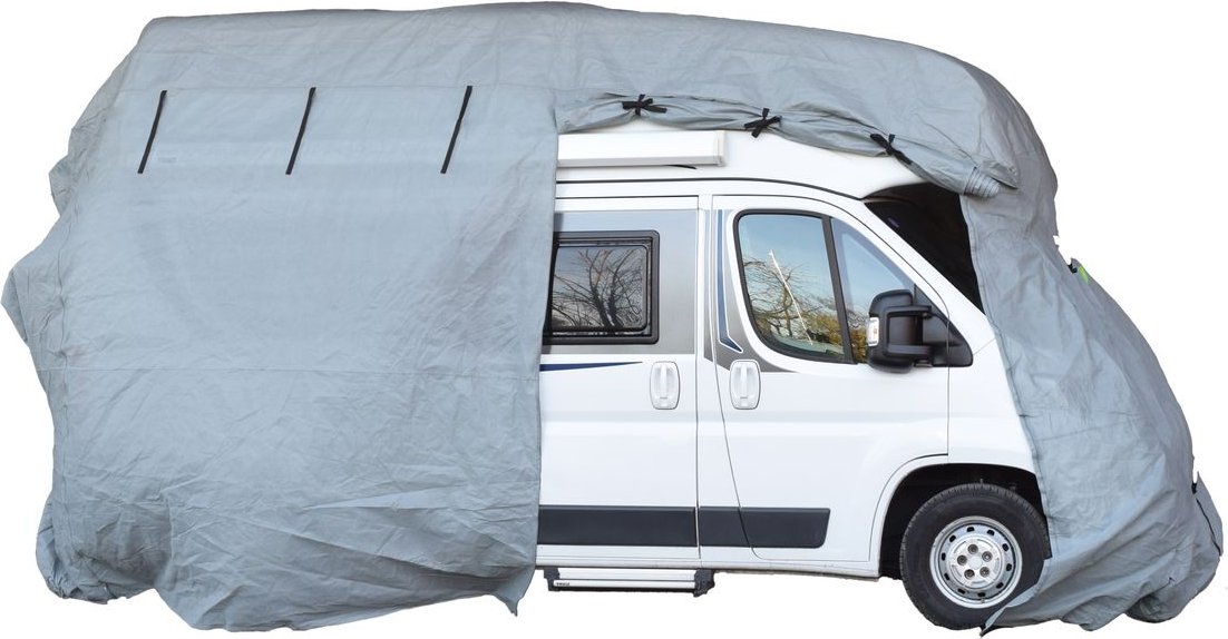 Thumbnail - GreenYard® Wohnmobil Schutzhülle Größe XL 870 x 235 x 275 cm Abdeckplane Campingmobil