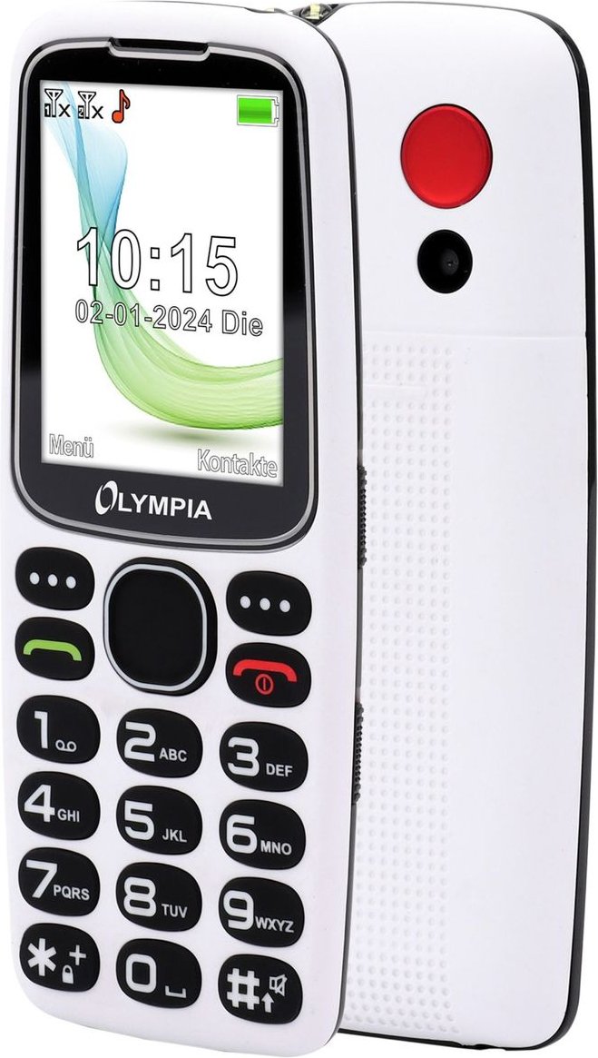 Mobiltelefon OLYMPIA STAR, weiß
