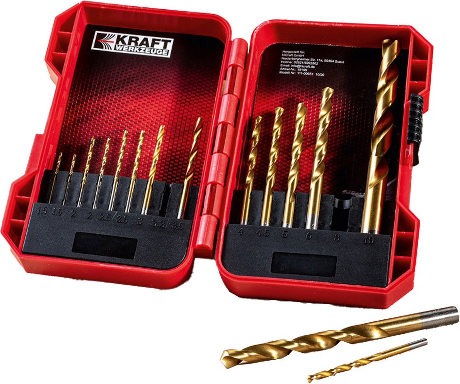 HSS Kombibohrer-Set 15tlg.