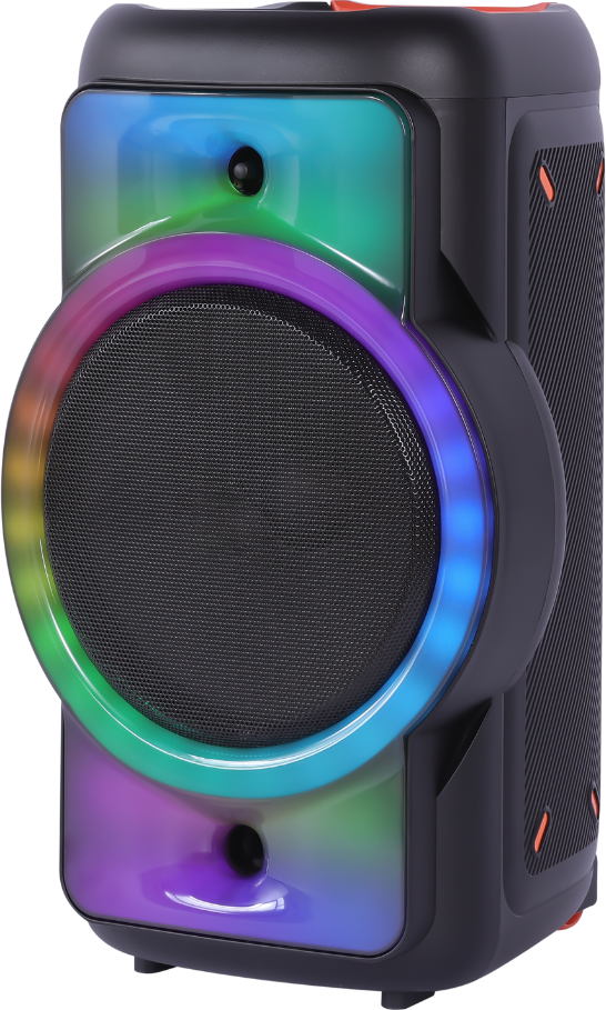 Fontastic Party-Lautsprecher mit Trolley, 400 Watt