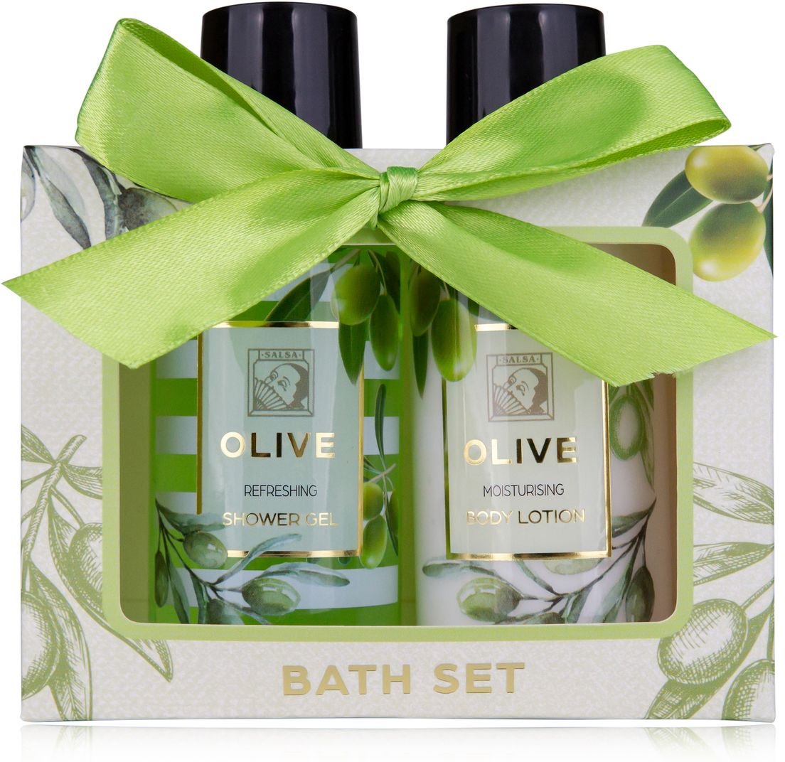 Badeset OLIVE in Geschenkbox