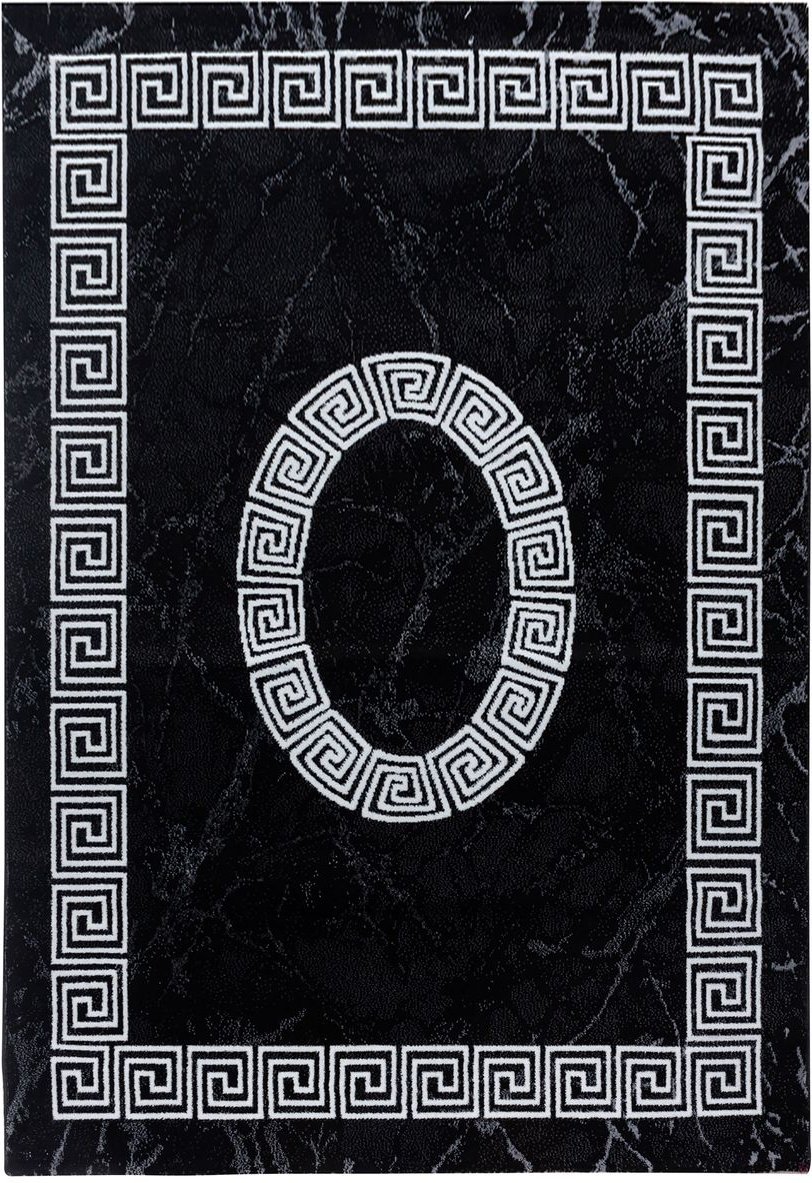 Teppich, PLUS 8009, BLACK, 140 x 200 cm