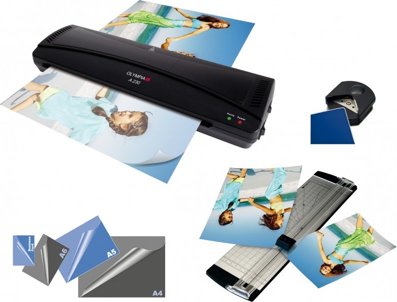 Laminiergeräte-Set OLYMPIA A 230, 4 in 1