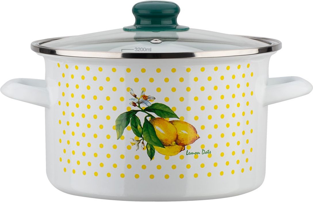 Fleischtopf Ø 20cm "Lemon Dots"