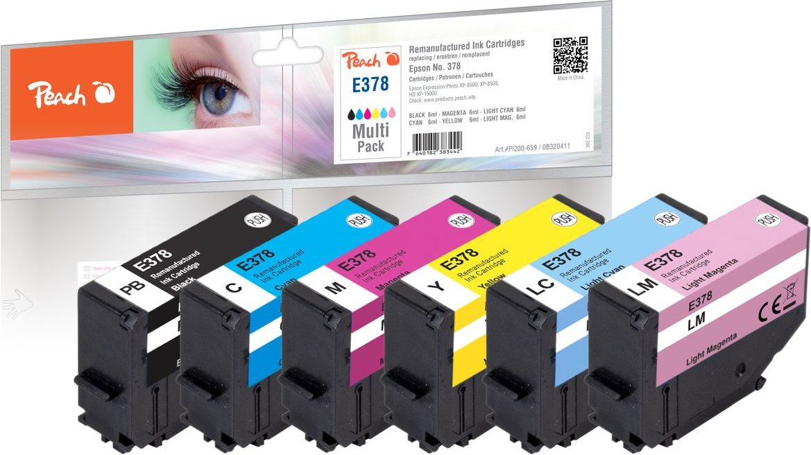 Spar Pack Tintenpatronen ersetzt Epson T3788, No. 378