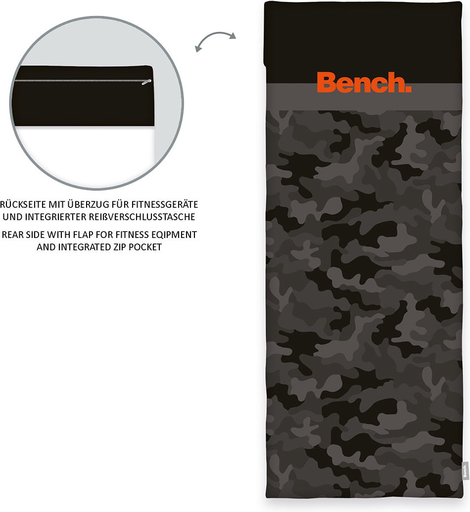 Thumbnail - Bench Fitness-Tuch mit Flap "camouflage"