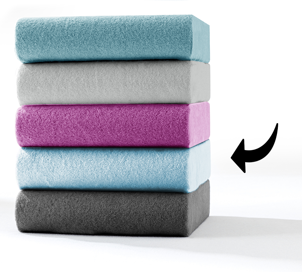 Teddy-Flausch Spannbetttuch, ca. 180 - 200 x 200 cm