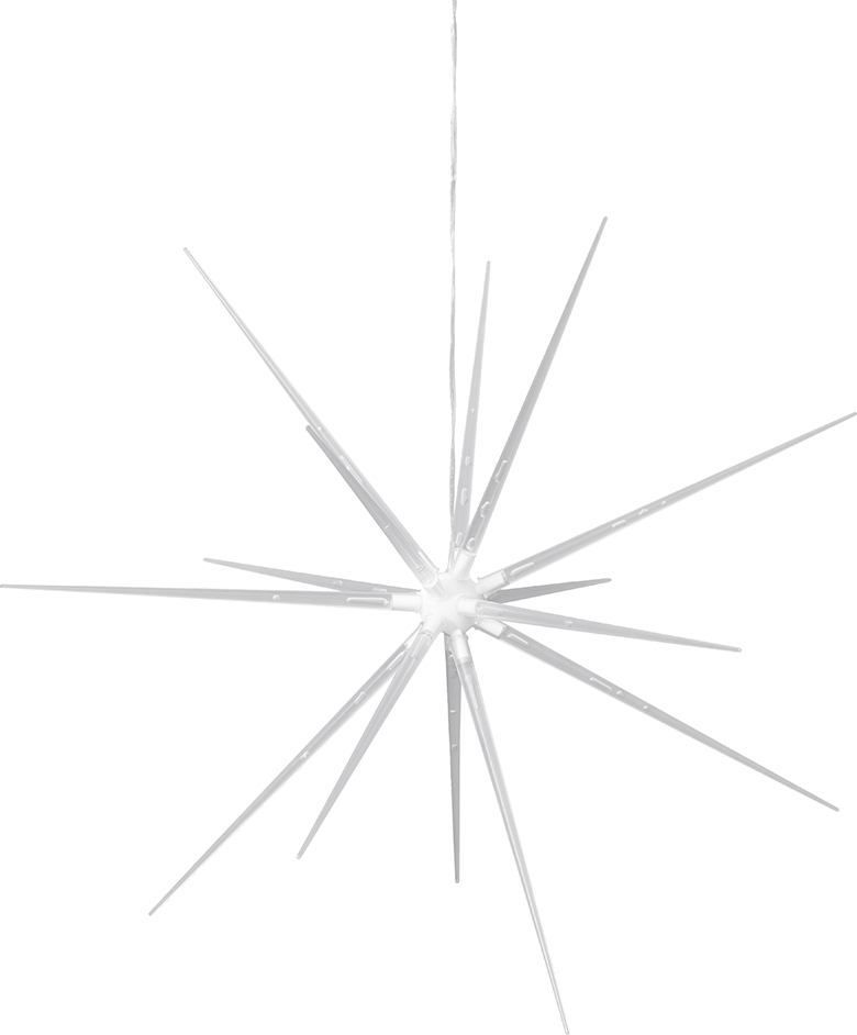 LED Acryl-Sternleuchte, Farbwechsel