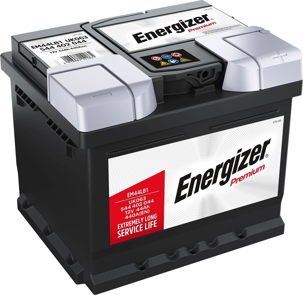 Premium 544402044I172 Autobatterien, EM44-LB1, 12 V 44 Ah 440 A