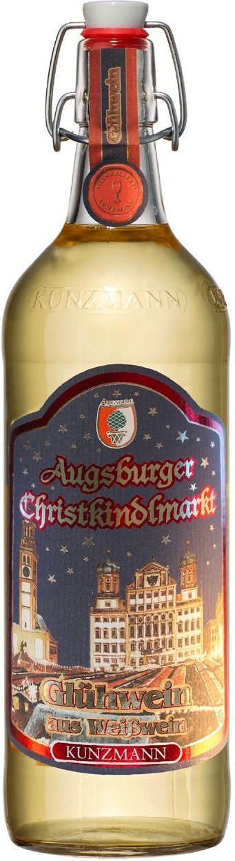 KUNZMANN Augsburger Christkindlesmarkt Glühwein weiss 1l