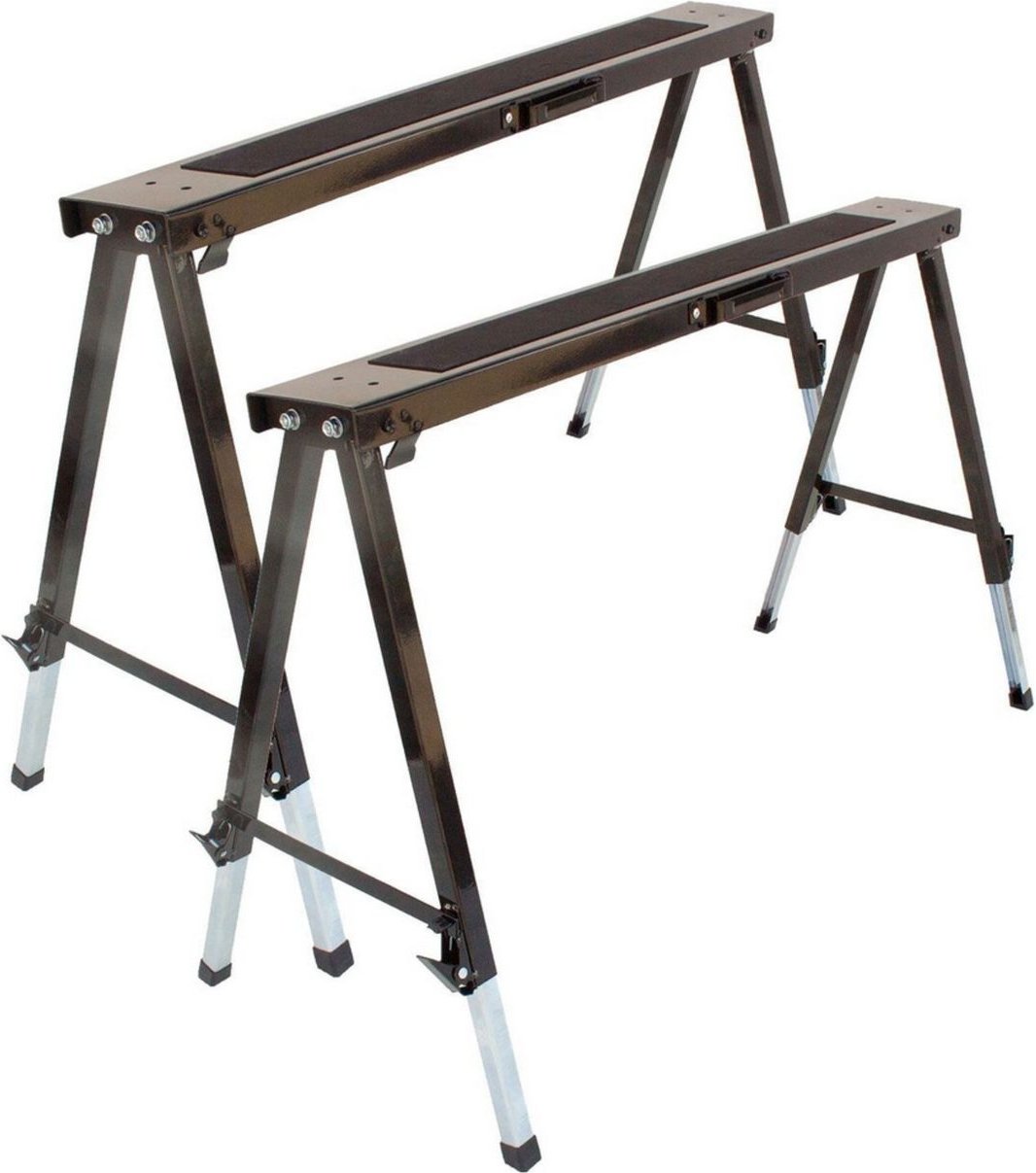 Arbeitsbock 2er Set, höhenverstellbar