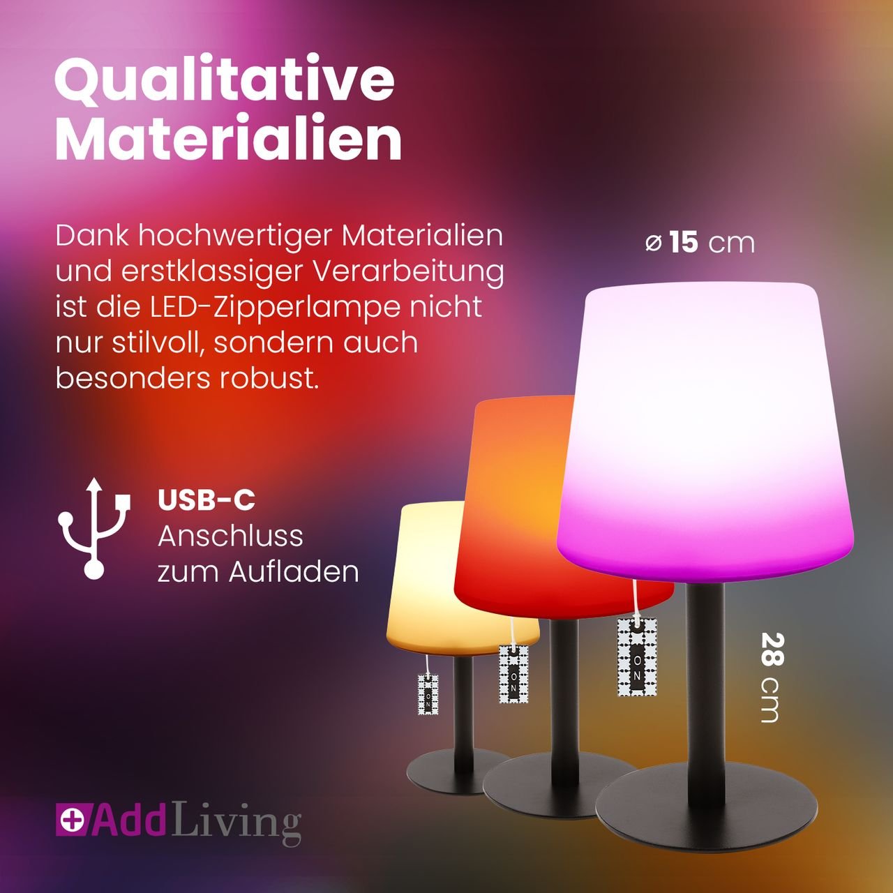 LED Tischlampe AddLiving Table Light