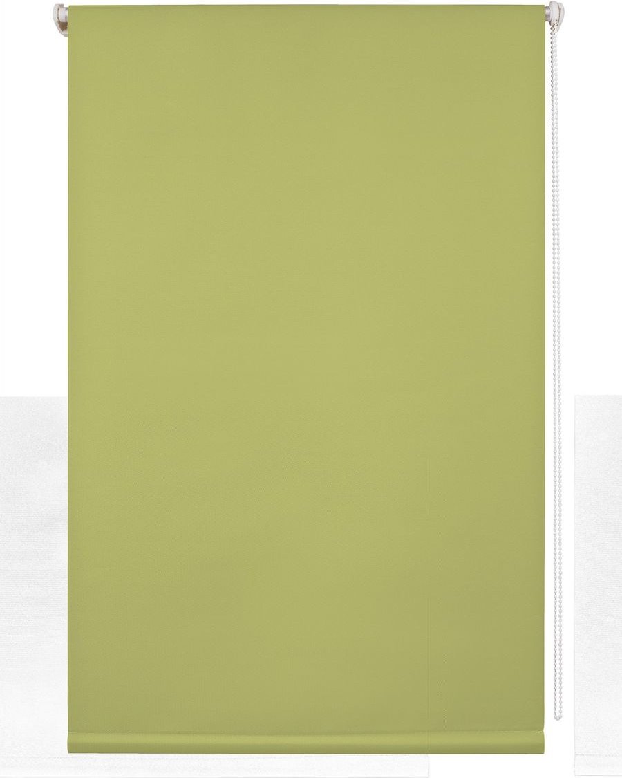Thermo-Rollo Klemmfix, ohne Bohren, Verdunkelung - Grün, 45 cm x 150 cm (B x L)