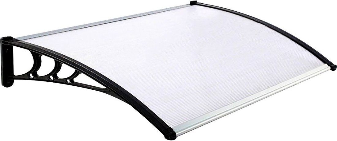 Tür-Vordach - Schwarz