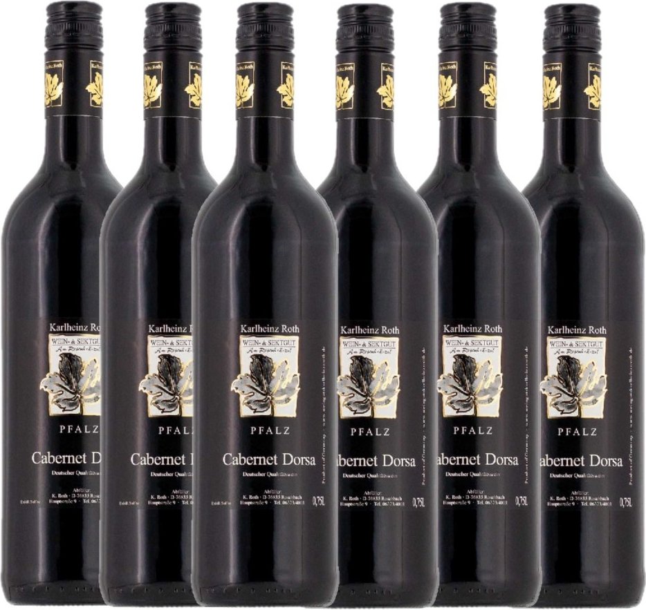 Weingut Karlheinz Roth & Sohn GbR Cabernet Dorsa QbA trocken 2024 - 6er Karton