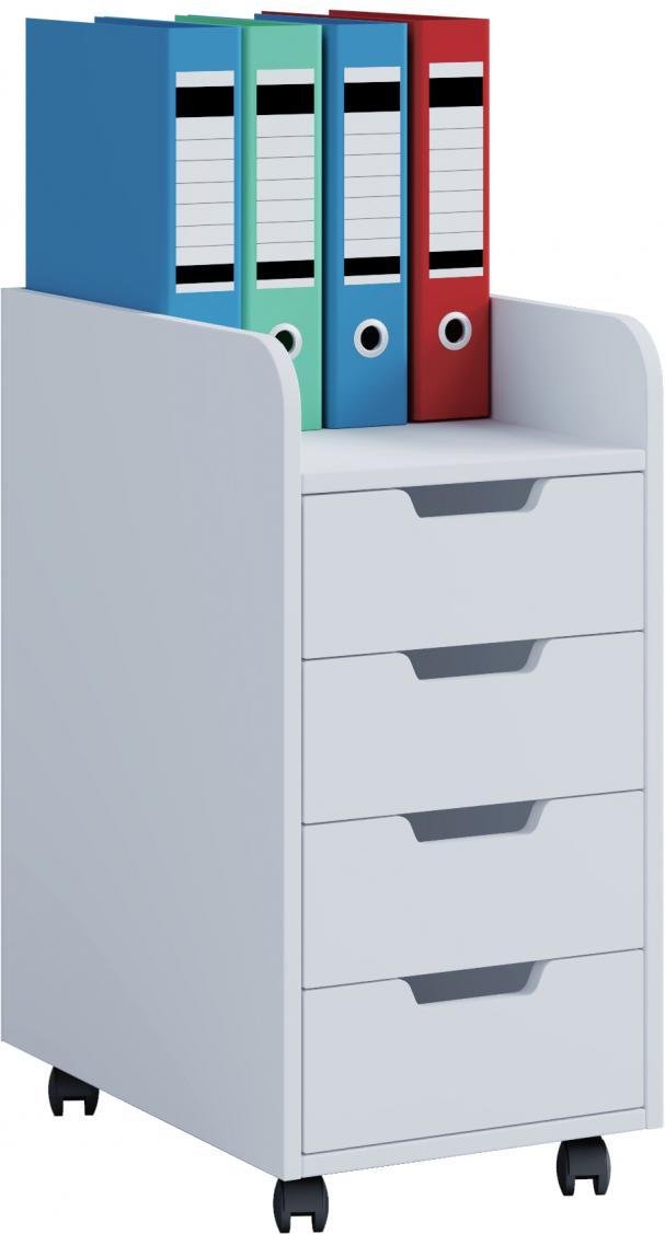 my office Rollcontainer Konal Mini / Weiss