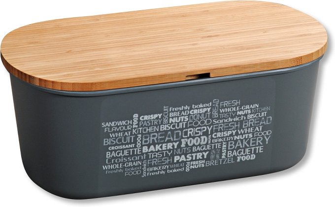 Brotbox, grau, FSC