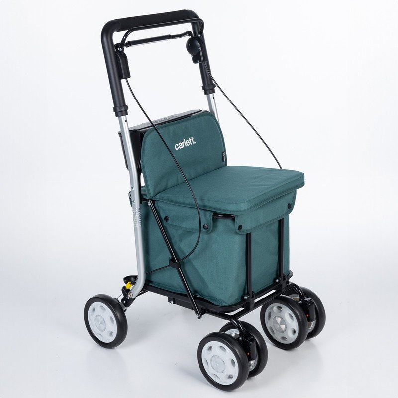 Thumbnail - CARLETT Einkaufstrolley Einkaufswagen für Senioren, Maximale Sitzbelastung 125 kg, 36L