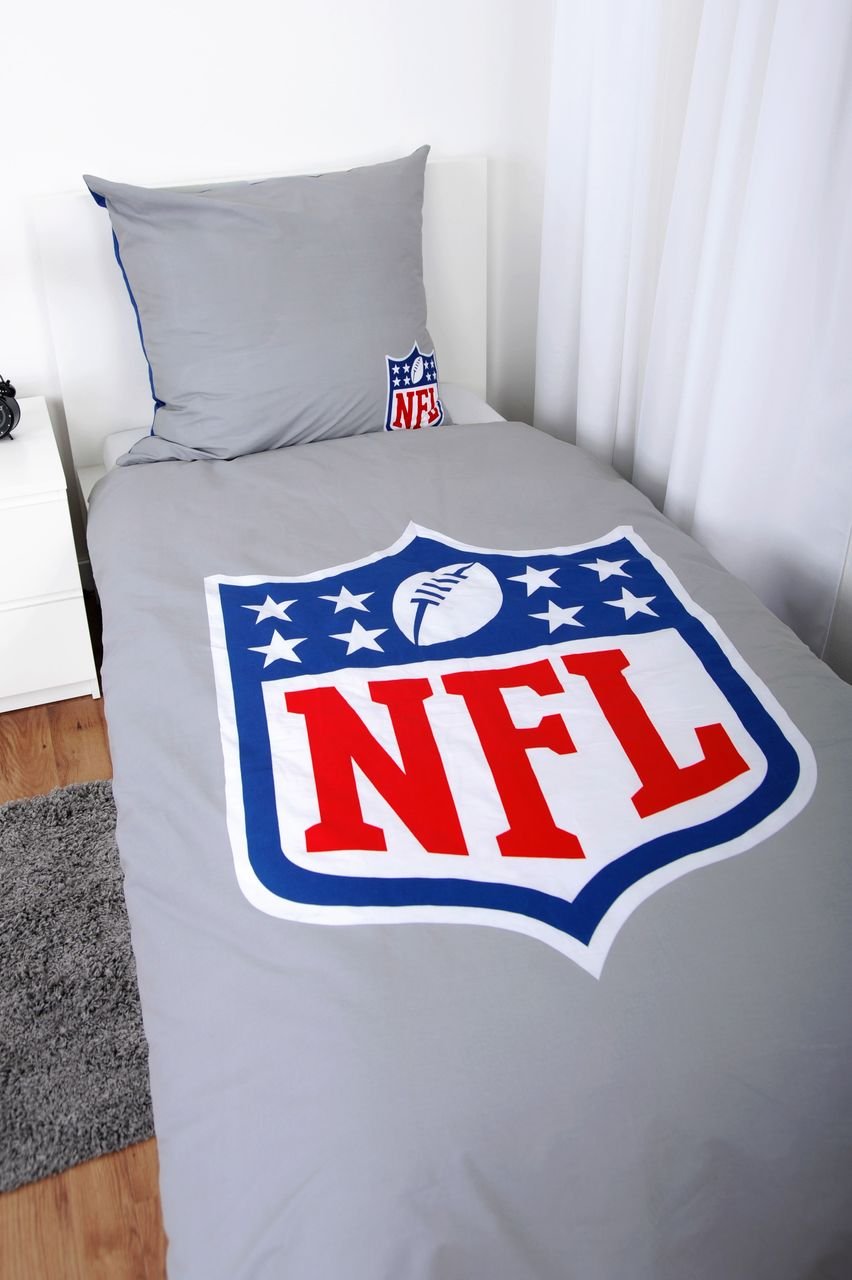 NFL Bettwäsche Größe 80x80 + 135x200 cm