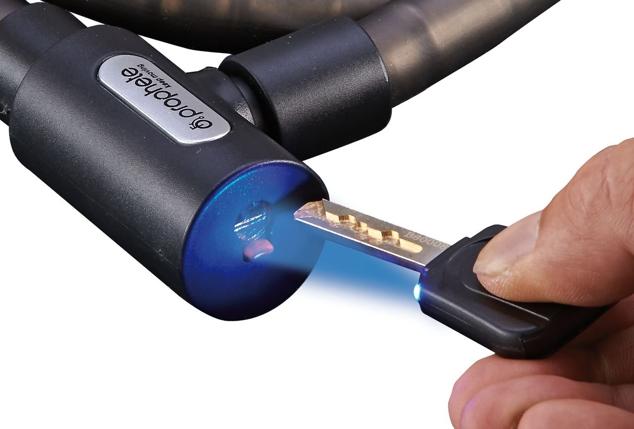 Thumbnail - Prophete Spiralkabelschloss, Länge 150 cm