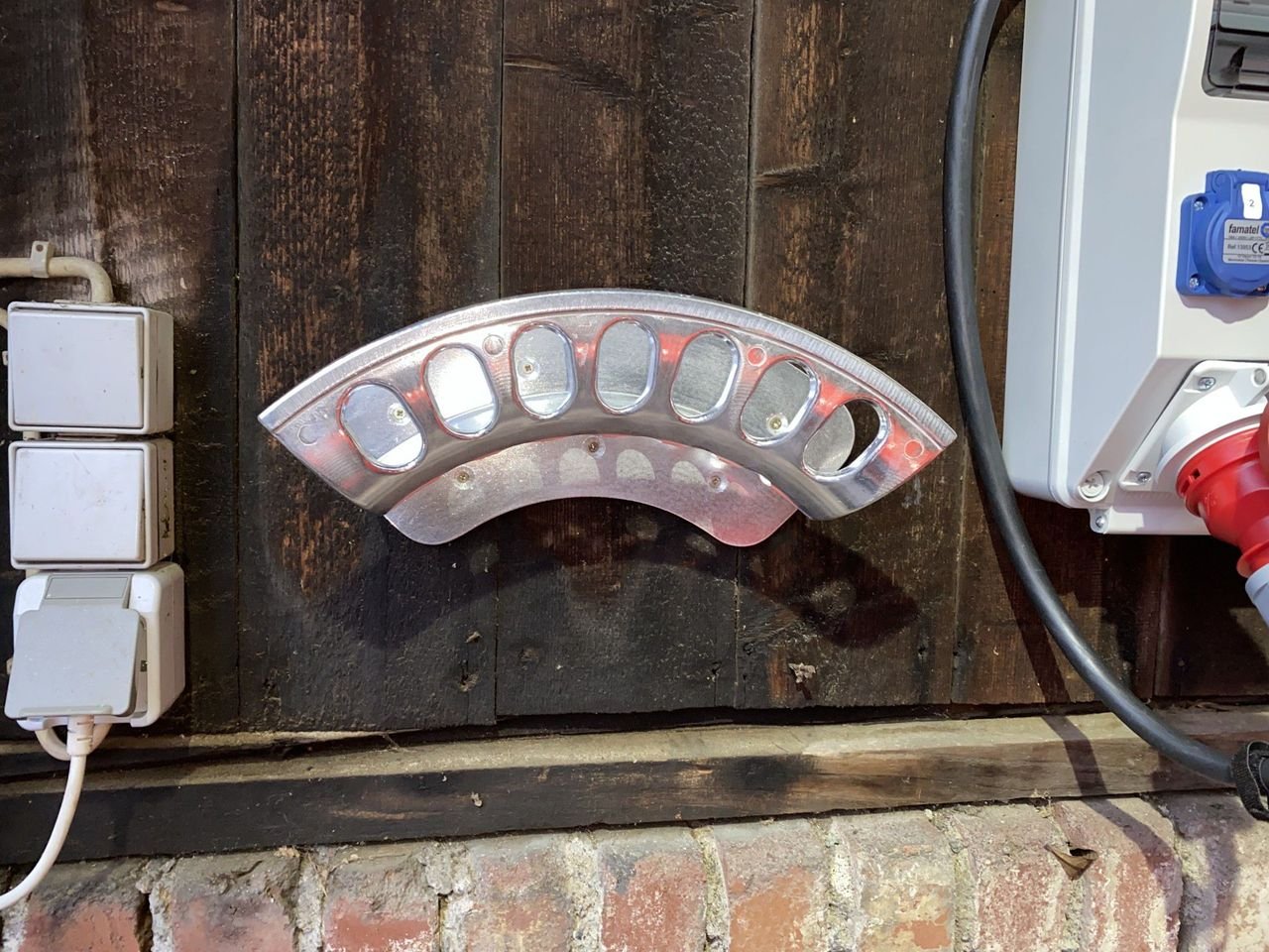 Thumbnail - Berger & Schröter | Wandhalter Standard für Schläuche, Kabel, Seile 38x18 cm