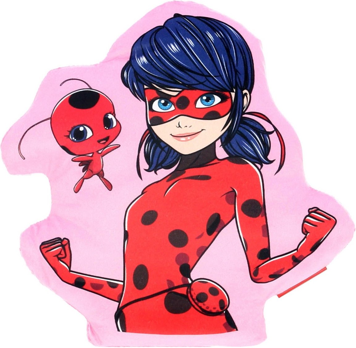 Thumbnail - Miraculous Ladybug Kuschelkissen – Flauschiges Kinderkissen