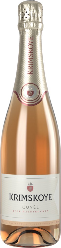 Sekt aus Moldawien Rosé halbtrocken