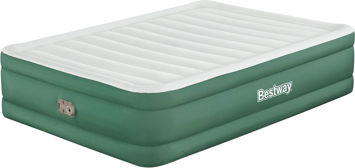 Toughlite™ TPU-Doppelluftbett mit integrierter Elektropumpe 203 x 152 x 46 cm