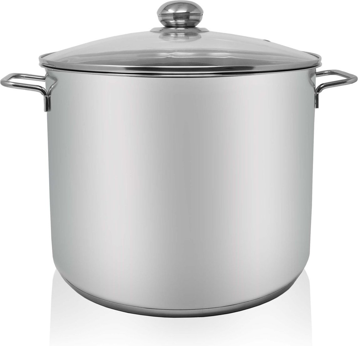 Thumbnail - Edelstahl Jumbotopf mit Glausdeckel, 17 Liter