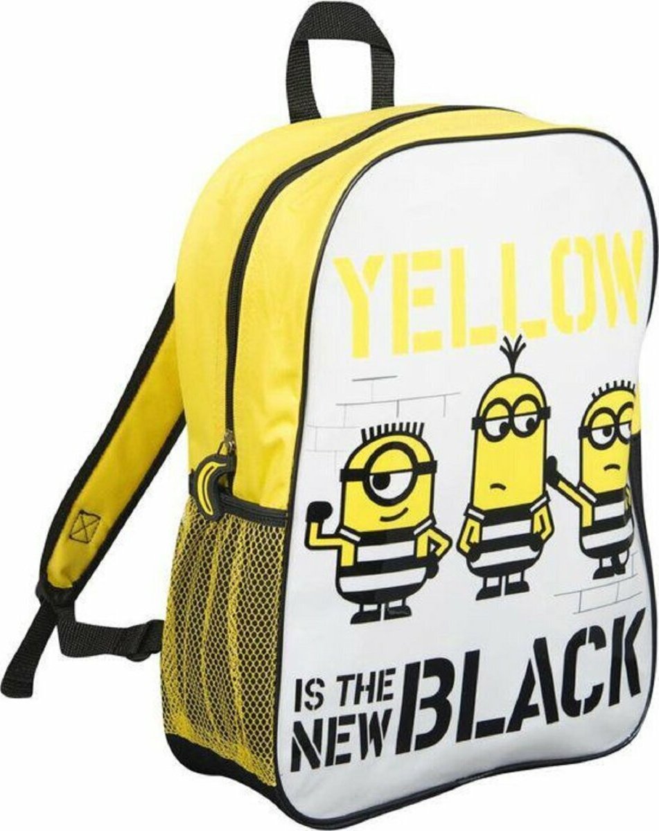 Minions Schulrucksack Freizeitrucksack für Kinder Ideal für Schule und Urlaub