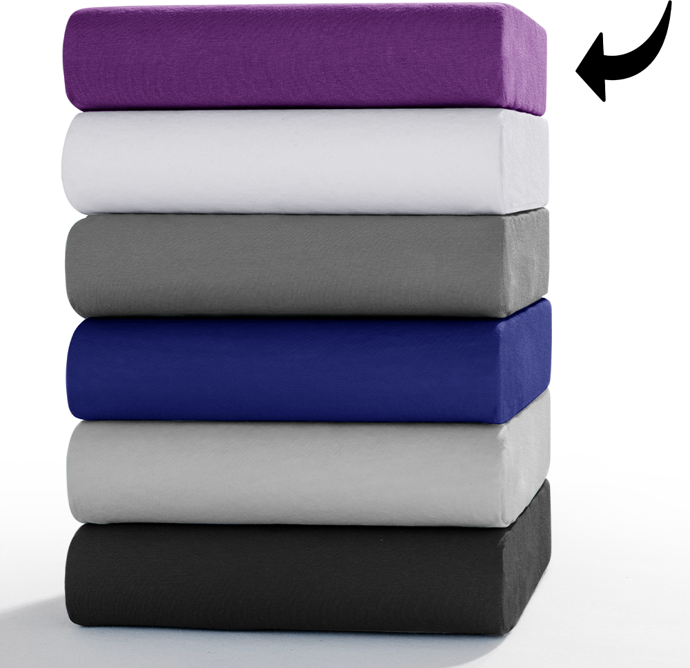 Thumbnail - Mikrofaser-Interlock Flanell-Spannbetttuch