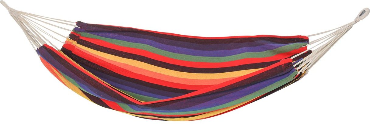 Hängematte mit Tragetasche modern 290 x 150 cm Mehrfarbig