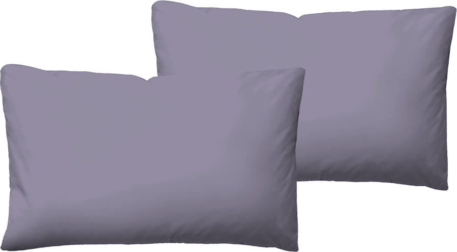 Mikrofaser Seersucker Kissenbezüge - 2er-Set, je ca. 40x80 cm