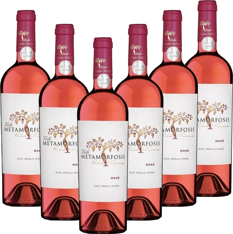 Thumbnail - METAMORFOSIS Rose Cuvee (Merlot & Pinot Noir & Syrah & Cabernet Sauvignon) DOC - 6er Karton