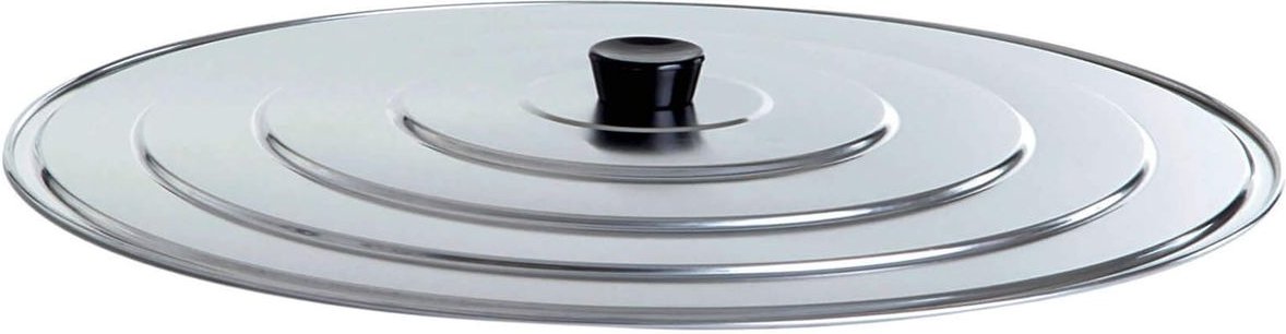 Paella World Leichter Aluminiumdeckel mit Abdampfvorrichtung, Durchmesser bis 36 cm