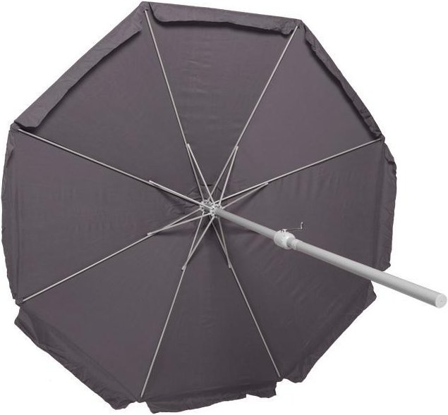 Marktschirm, Ø 400 cm, grau