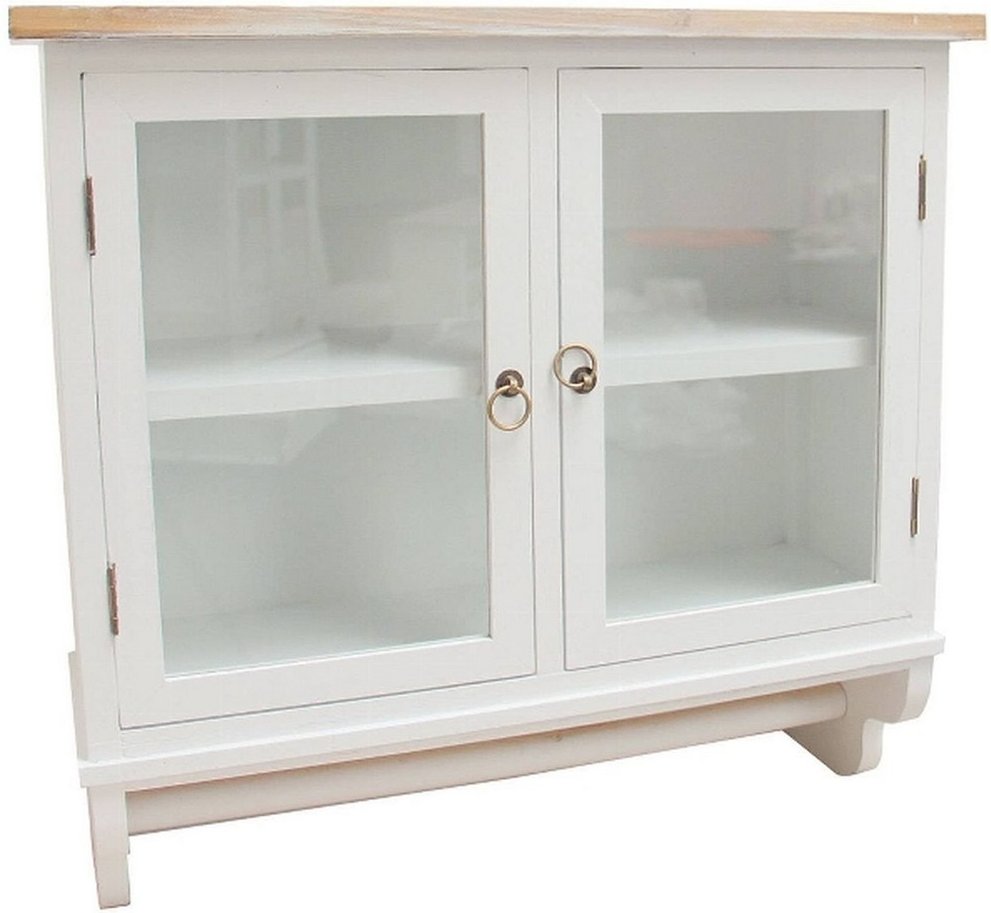 My Flair Wandschrank "Charles", weiß/antik/holz