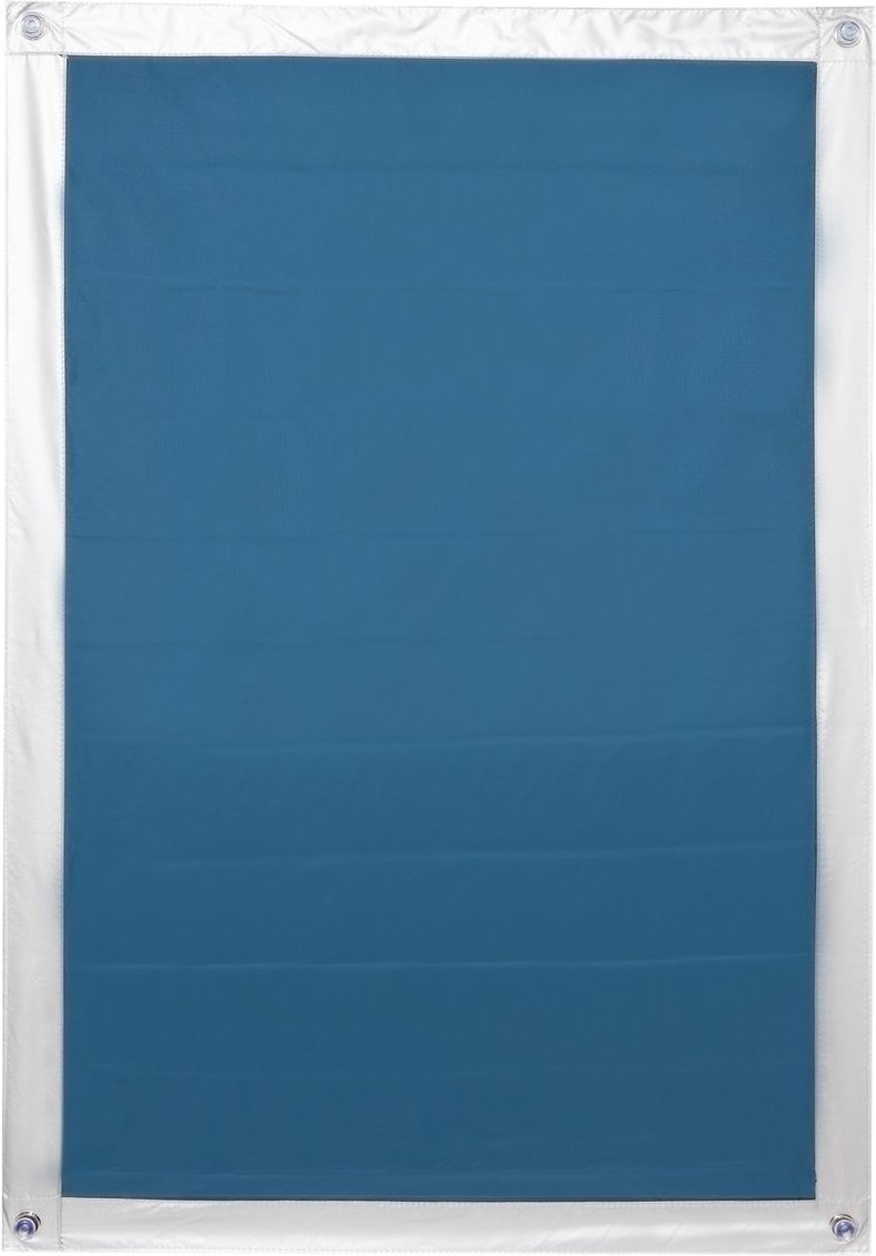 Thumbnail - Dachfenster Sonnenschutz Thermofix, ohne Bohren - Blau, 59 cm x 113,5 cm (B x L) für M08