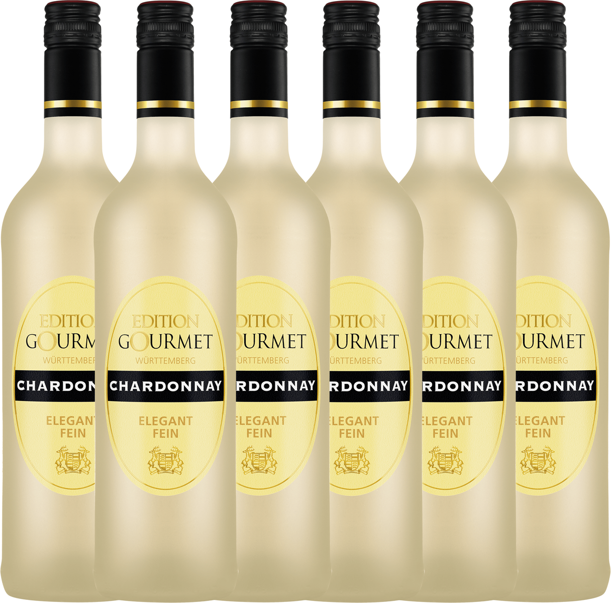 Edition Gourmet Chardonnay Qualitätswein trocken 0,75L 6er Karton