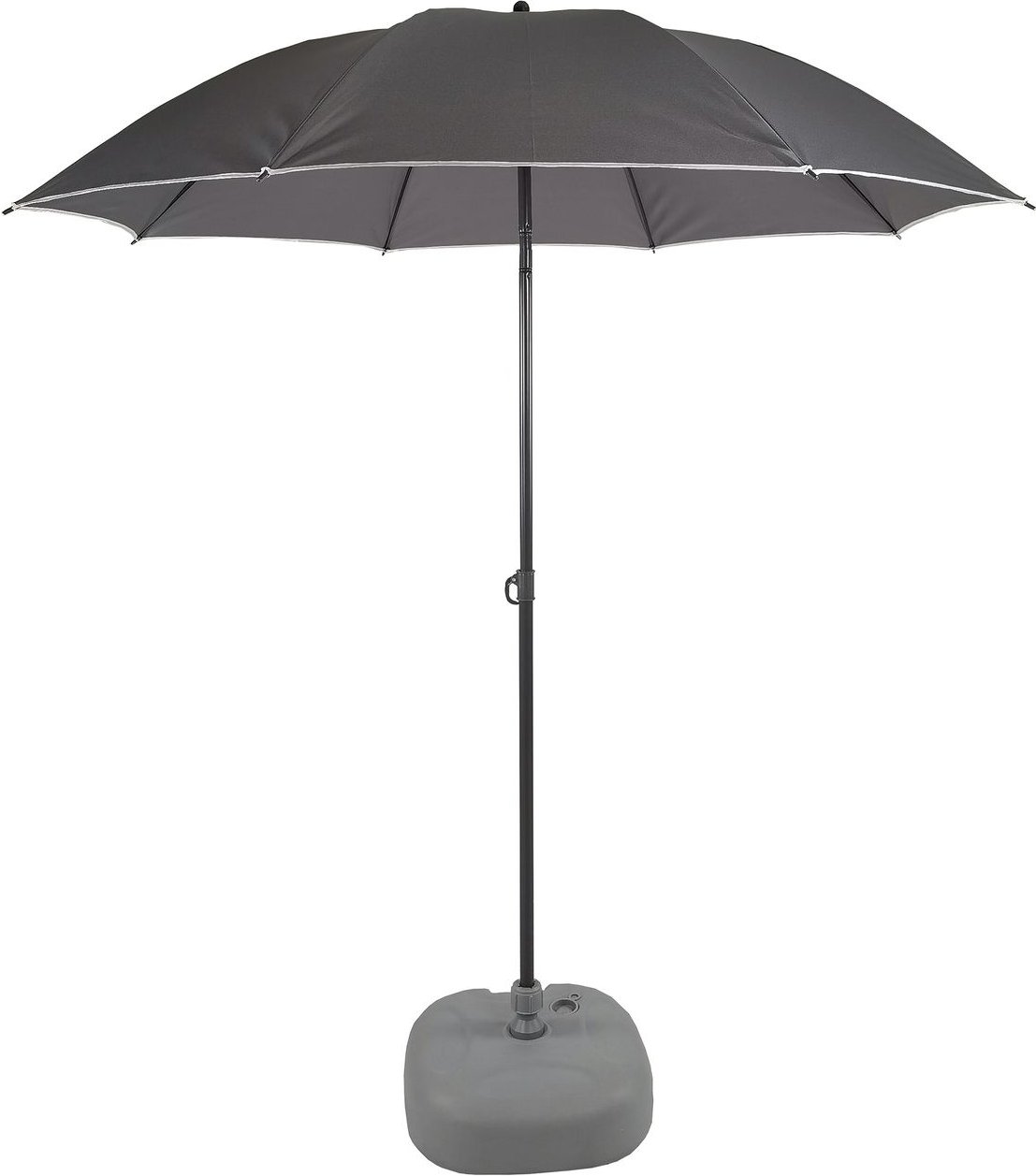 Thumbnail - Strand-Sonnenschirm Ø 2,0m Anthrazit