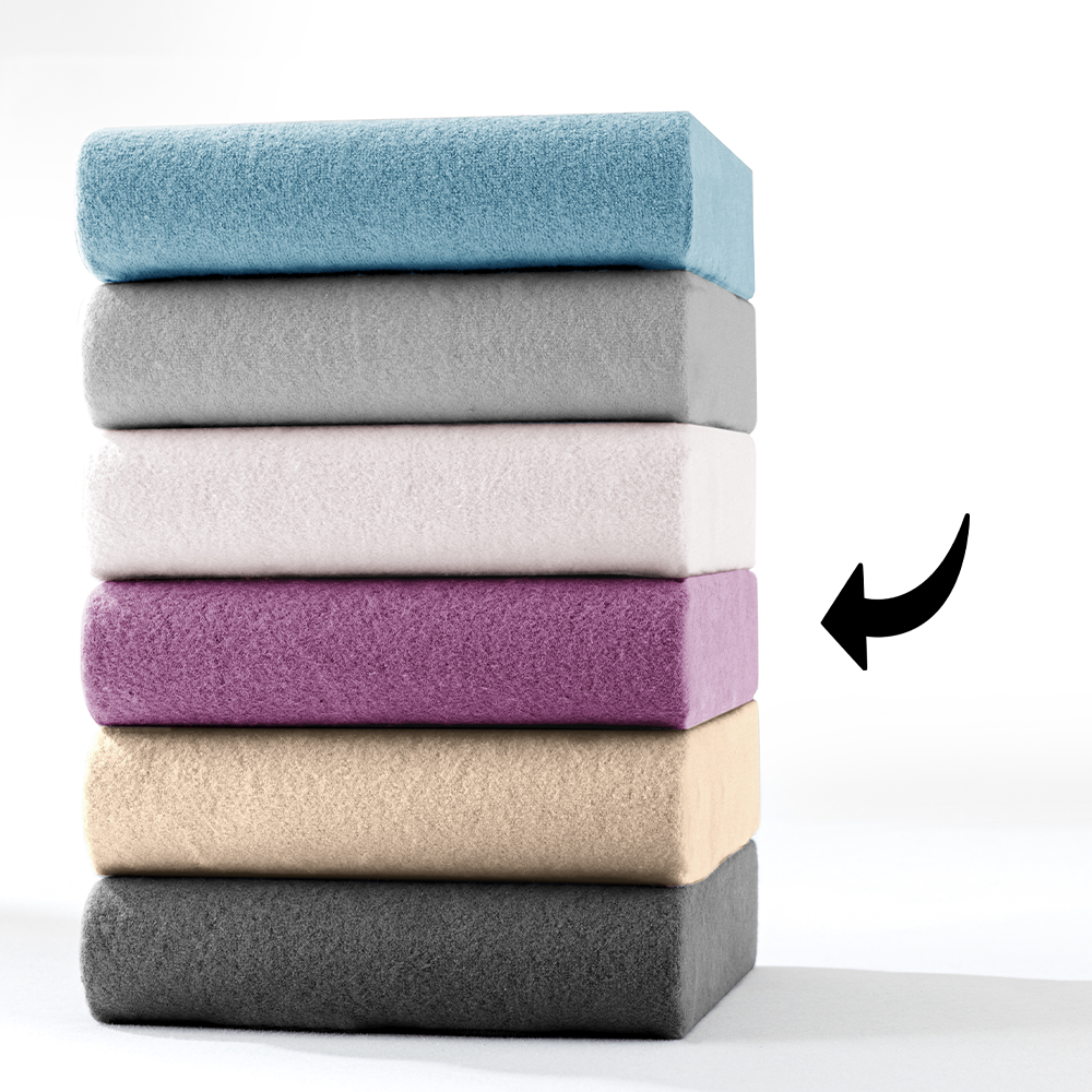 Teddy-Flausch-Spannbetttuch - ca. 140 - 160 x 200 cm