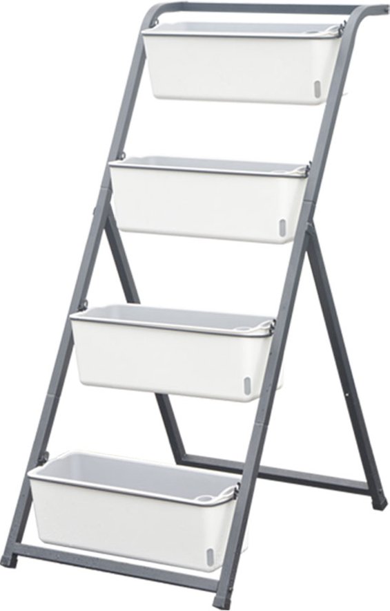 Blumengestell, ca. 60 x 70 x 120 cm - Schwarz