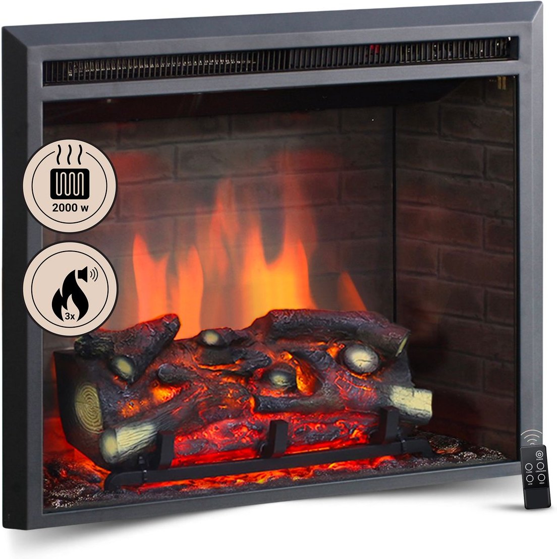 BALDERIA-design Elektrokamin Modell CA