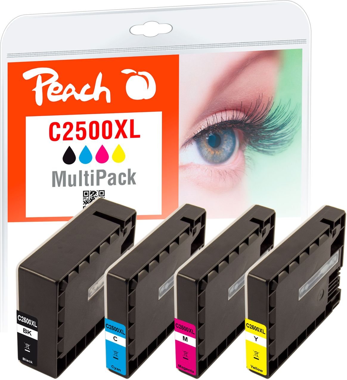 Spar Pack Tintenpatronen ersetzt Canon PGI-2500XL