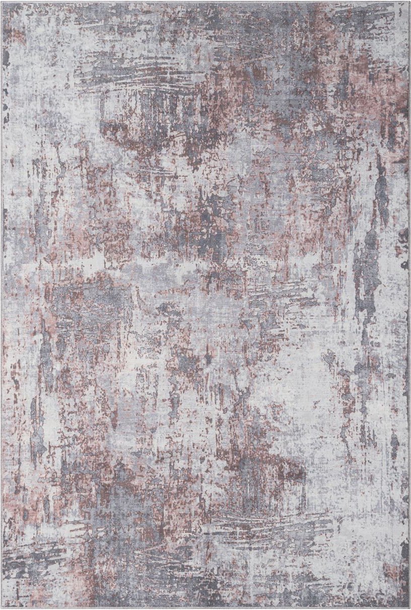 Teppich Olivia, 200cm x 290cm, Farbe grau/braun Mix, rechteckig